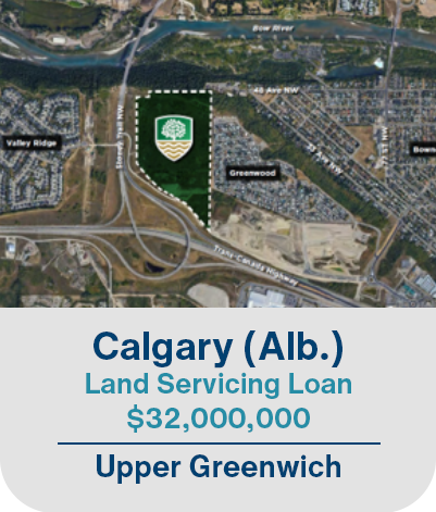 Calgary (Alb.), Land Servicing Loan $32,000,000. Upper Greenwich