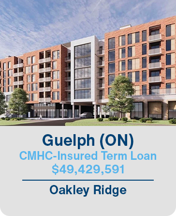 Guelph (ON) CMHC-Insured Term Loan $49,429,591 Oakley Ridge