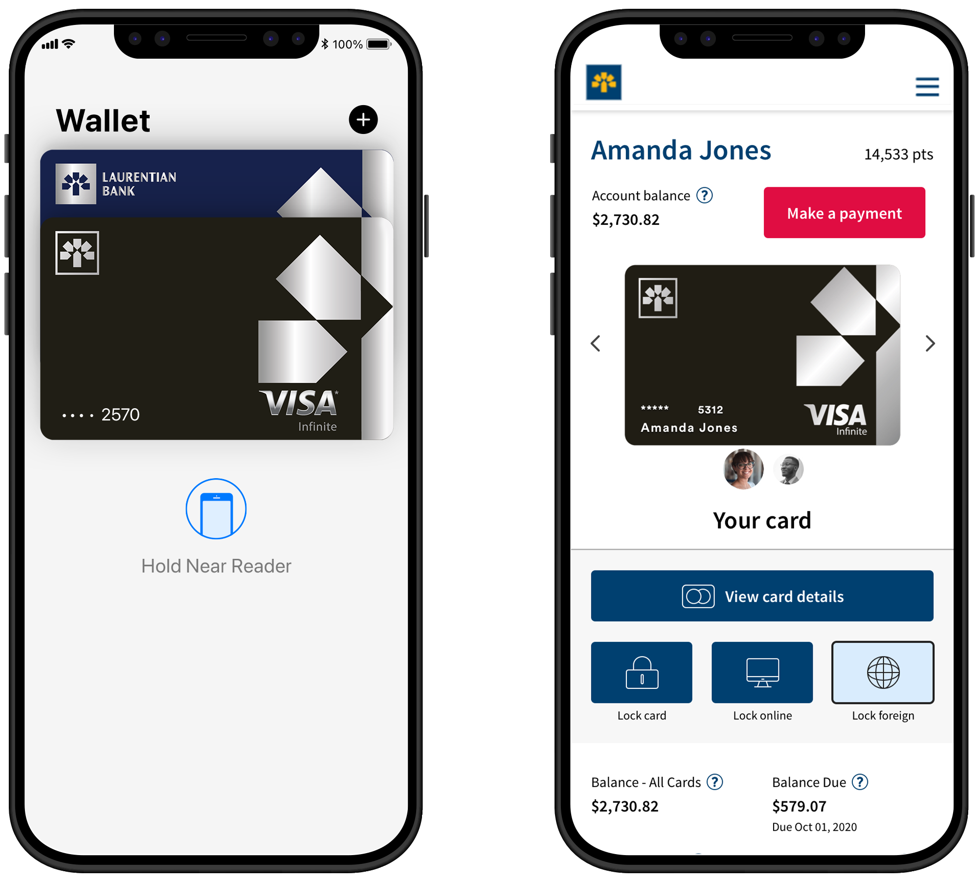 Overview of a mobile wallet